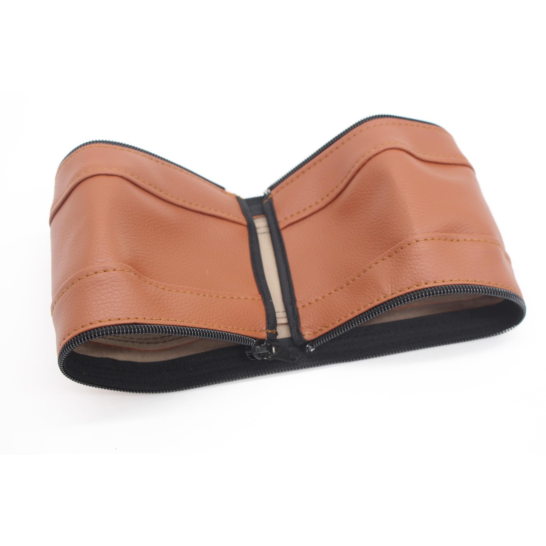 Set di 4 Coperture per Maniglie in Pelle PU Antipolvere, Accessori per Passeggino, Protezione per Maniglia Passeggino Adatto alla Maggior Parte dei Modelli di Passeggini