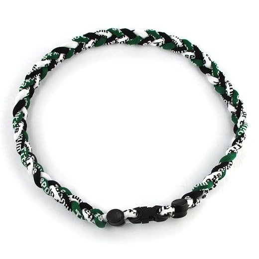 MapofBeauty 18 Inch Three Colors Three Braided Rope Tornado Necklace