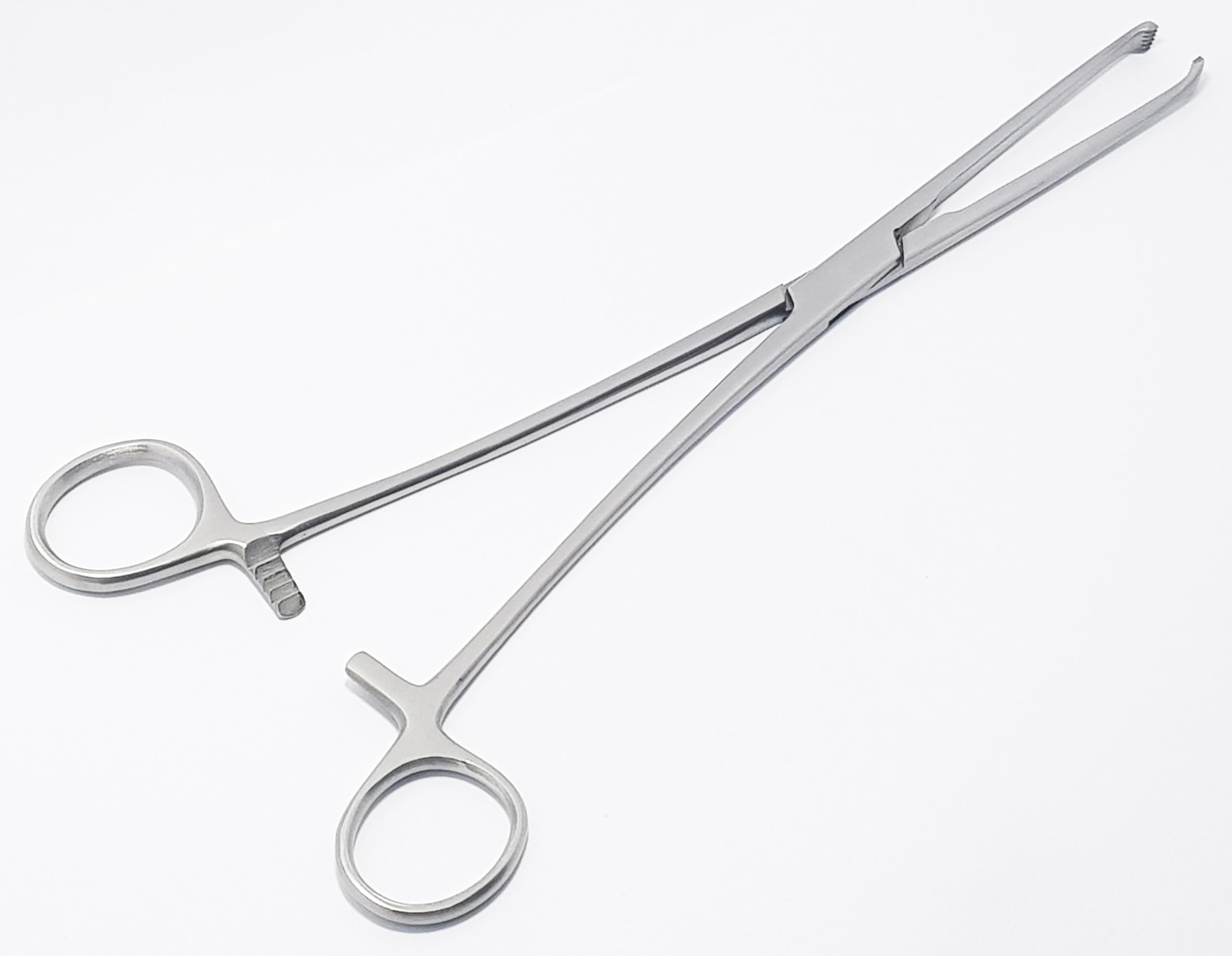 Surgical Allis Tissue Hemostatic Forceps 25 cm 10