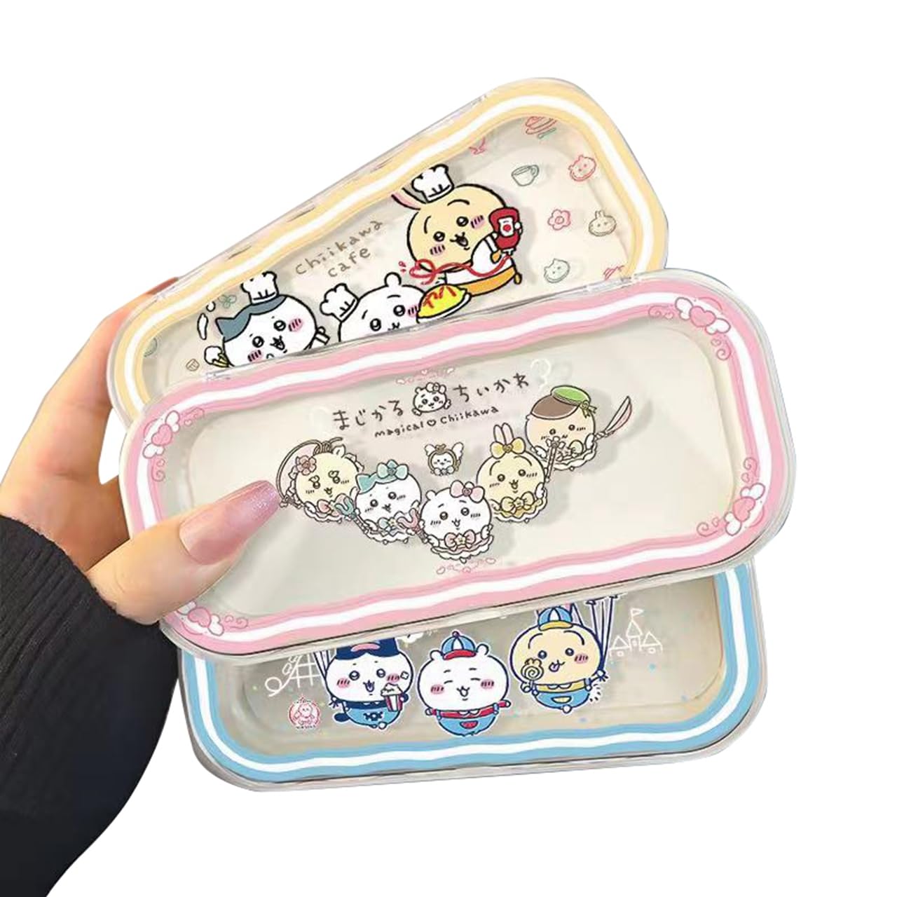 Amazon.co.jp: ちいかわ メガネケース ハチワレ うさぎ モモンガ 眼鏡