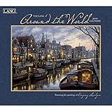 Lang Around The World 2016 Wall Calendar by Evgeny Lushpin, January 2016 to December 2016, 13.375 x 24 Inches (1001892)