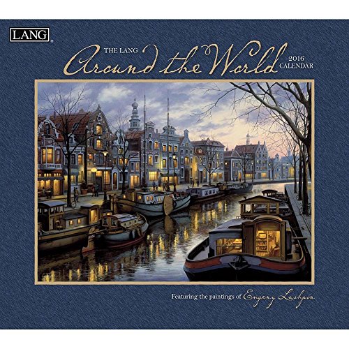 Lang Around The World 2016 Wall Calendar by Evgeny Lushpin, January 2016 to December 2016, 13.375 x 24 Inches (1001892)