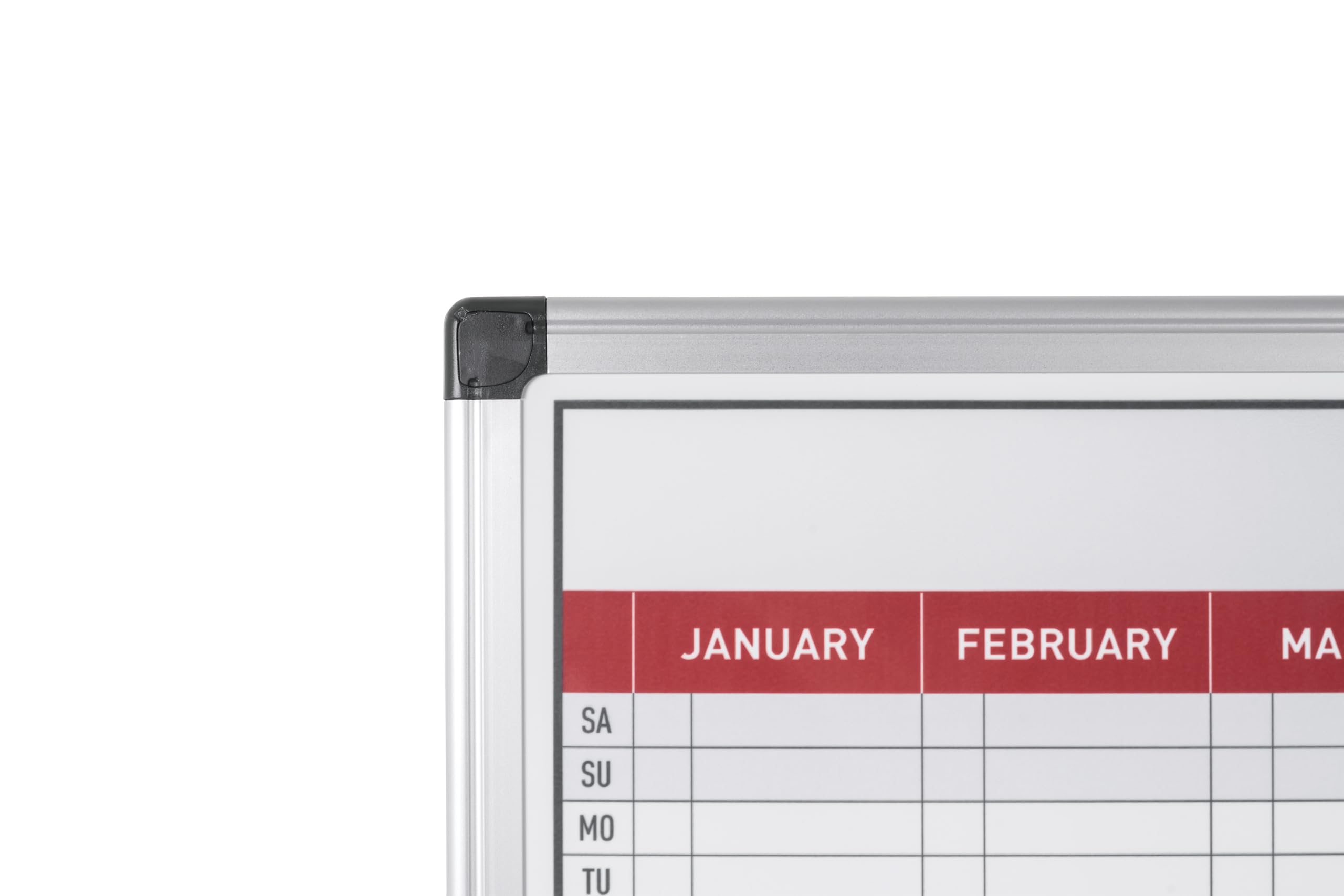 Bi-Office Magnetic Annual Planner Months