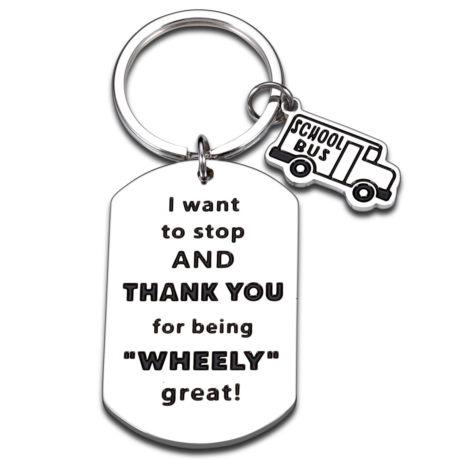 XPENMULBOJA Bus Driver Gift for Men Women Bus Driver Appreciation Gifts for BirthdayThank You School Bus Drivers Keychain for Gradaution Holiday Thanksgiving Day School Bus Charm