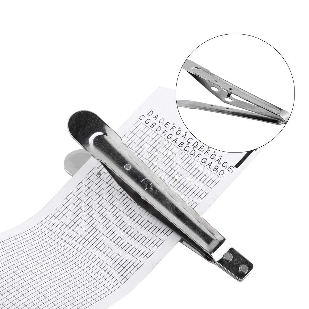 Yosoo DIY Spieluhr Bewegung, 30-Noten Hand Kurbelband Spieluhr Bewegung Teil + Puncher + 3 Streifen DIY Ihre Songs