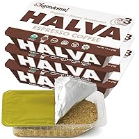Vista 10 de ¡OhBondad! Halva de Miel Orgánica - Pack de 3 - Solo TRES Ingredientes Simples, Bocadillo y Postre que se Derriten en la Boca, Golosina Endulzada