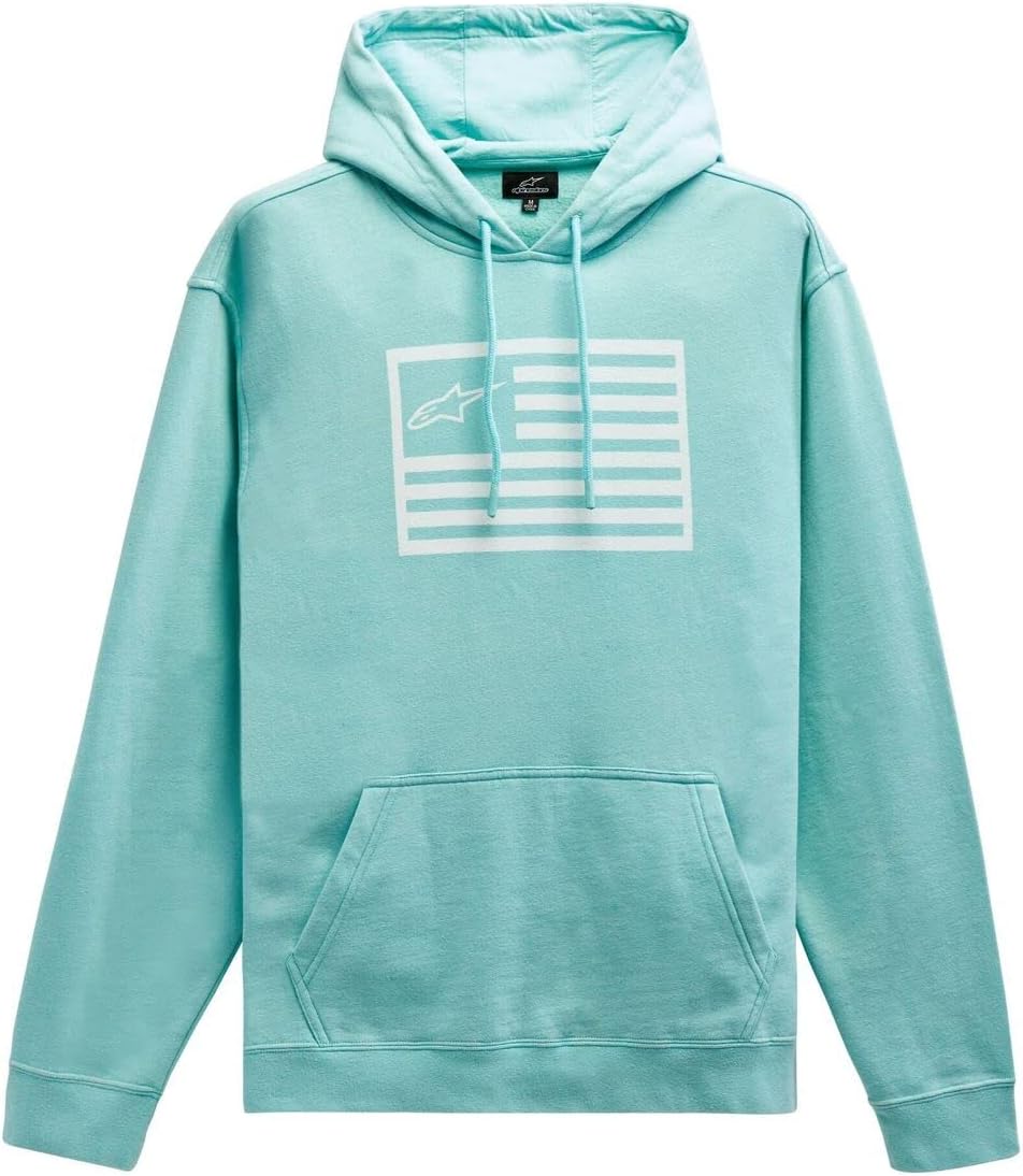 Alpinestars 1213-51020-7206-S: Artifact Hoodie Lt Aqua Sm