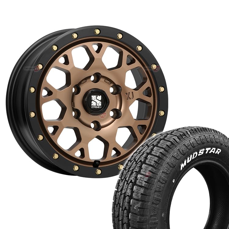 Amazon | XJ04 16×6.5J 6/139.7 +38 MUDSTAR RADIAL A/T 215/65R16 109