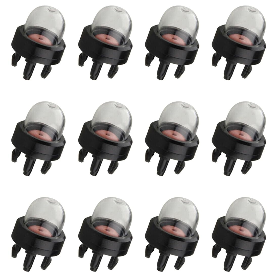 Ijsdnvjndx As Shown 12Pcs Snap In Primer Bulb Pump, Carburetor Primer Bulb Replacement Primer Bulbs Trimmer Blower