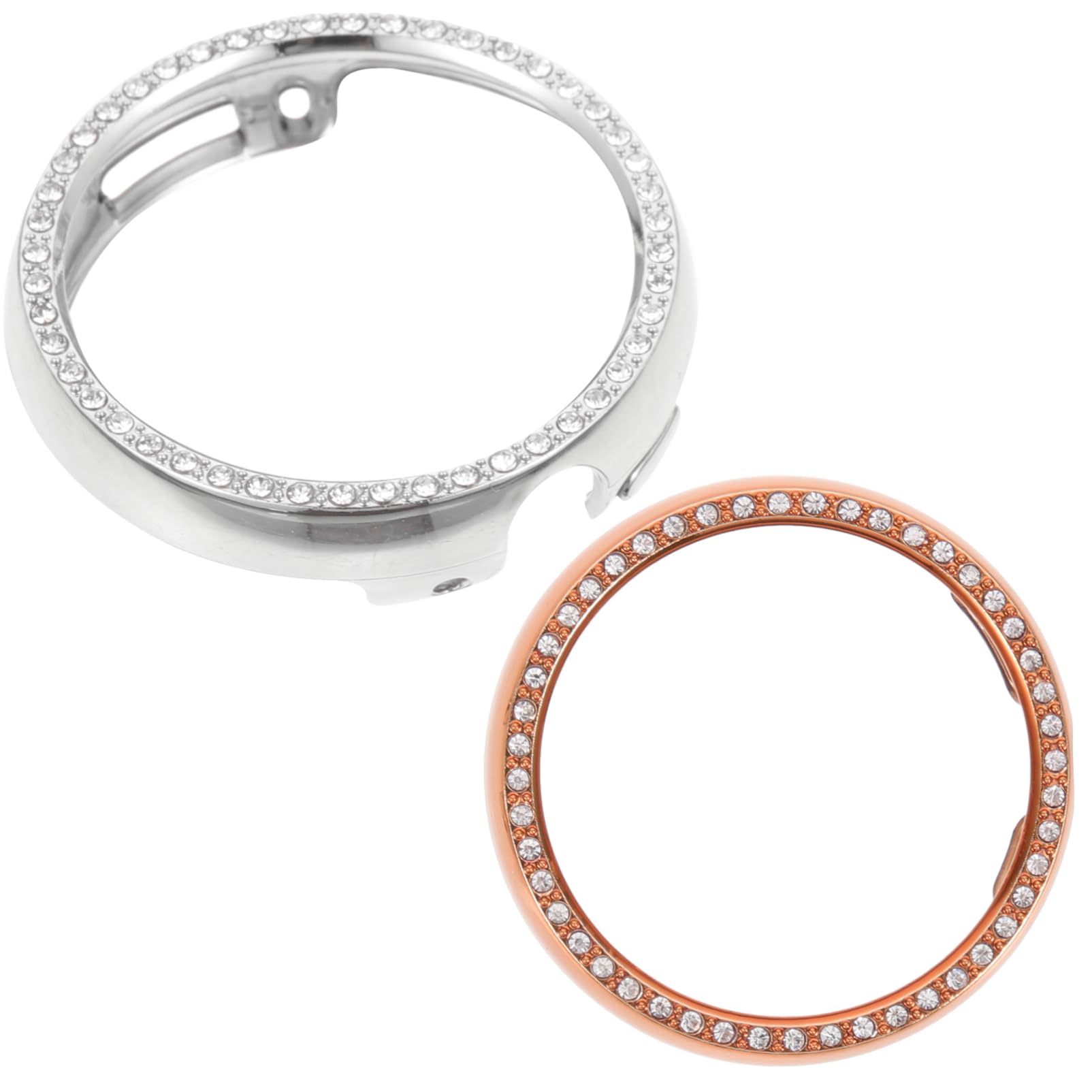 CHILDWEET 2pcs Case Watches Anti-scratch Protector Watch Screen Replaceable Watch Cover Wrist Watch Covers Watch Accessories Reusable Watch Protector Decked Power Supply Detachable