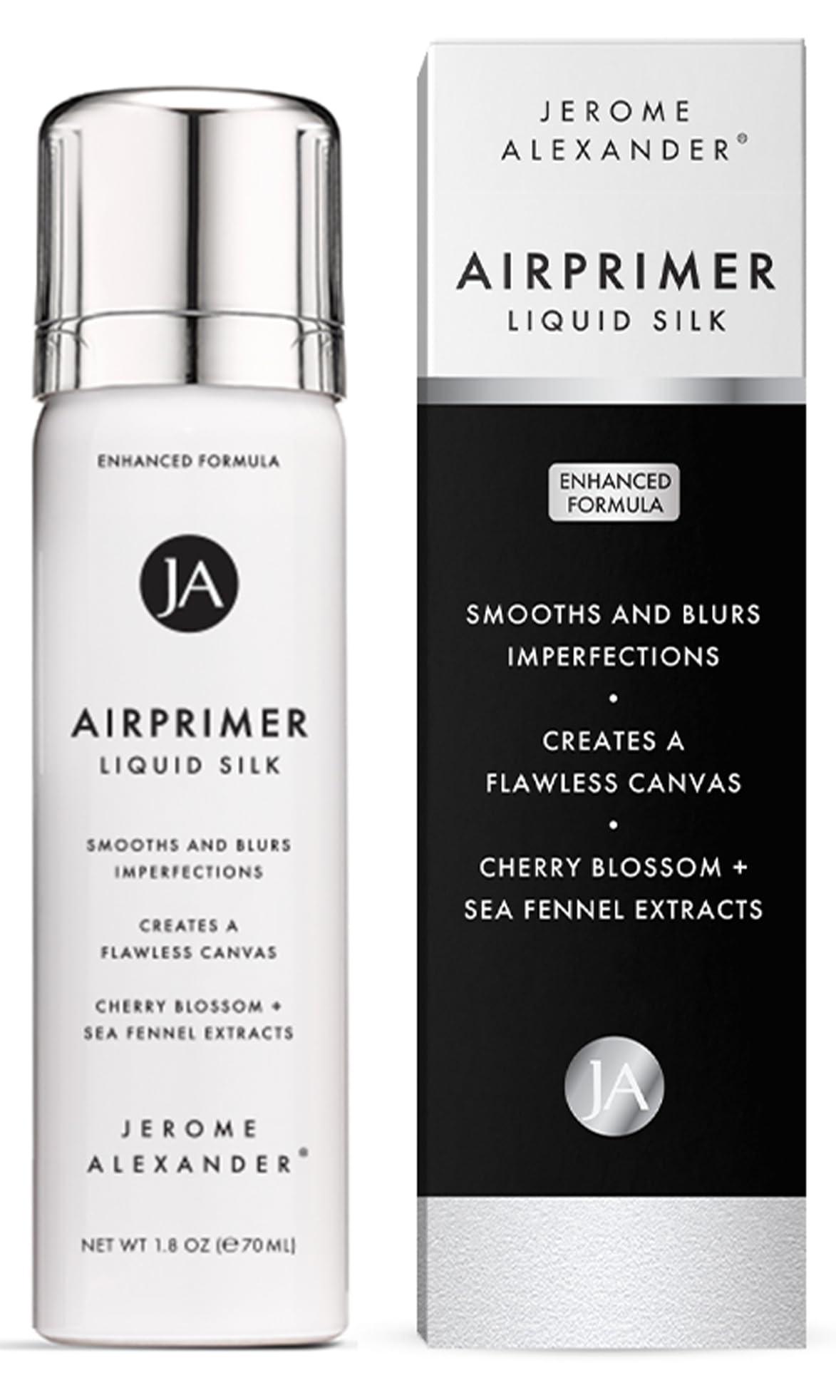 MagicMinerals LiquidSilk Air Primer by Jerome Alexander, Spray Formula Smoothes Skin & Minimizes Appearance of Pores for Flawless Makeup Application