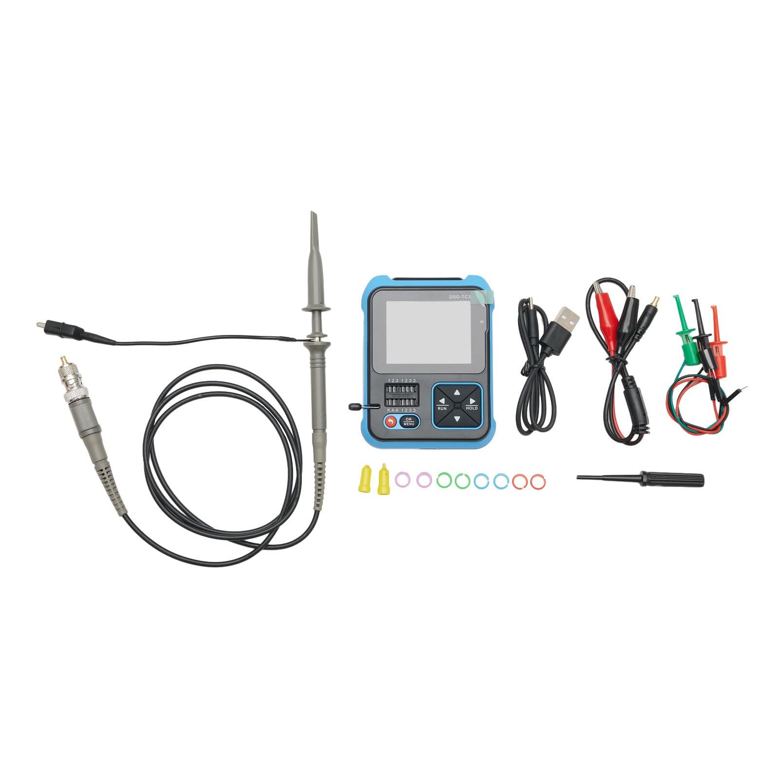 Oscilloscope numérique 3 en 1 DSO-TC3 et testeur de transistor avec générateur de signal