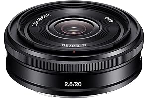 Sony 10-20mm SEL20F28 E-Mount 20mm F2.8 Prime Fixed Lens Camera