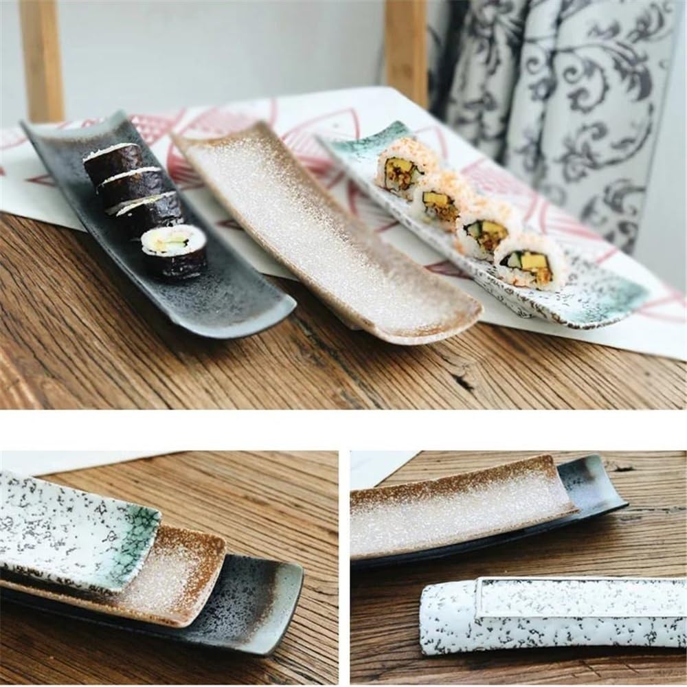 Sojasauce Schälchen Dipschalen aus Keramik, Sojasaucenschale, Keramikgeschirr for den Heim- und Restaurantgebrauch Stücke Dip Schälchen(Schwarz)