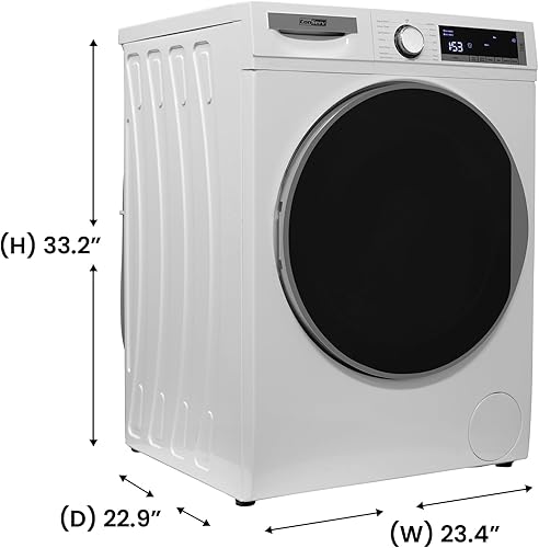 Miniatura 4 de Lavadora ConServ 2.2cf AUTOSENSE 1400 RPM 15 programas Pantalla LED 120V (blanco)