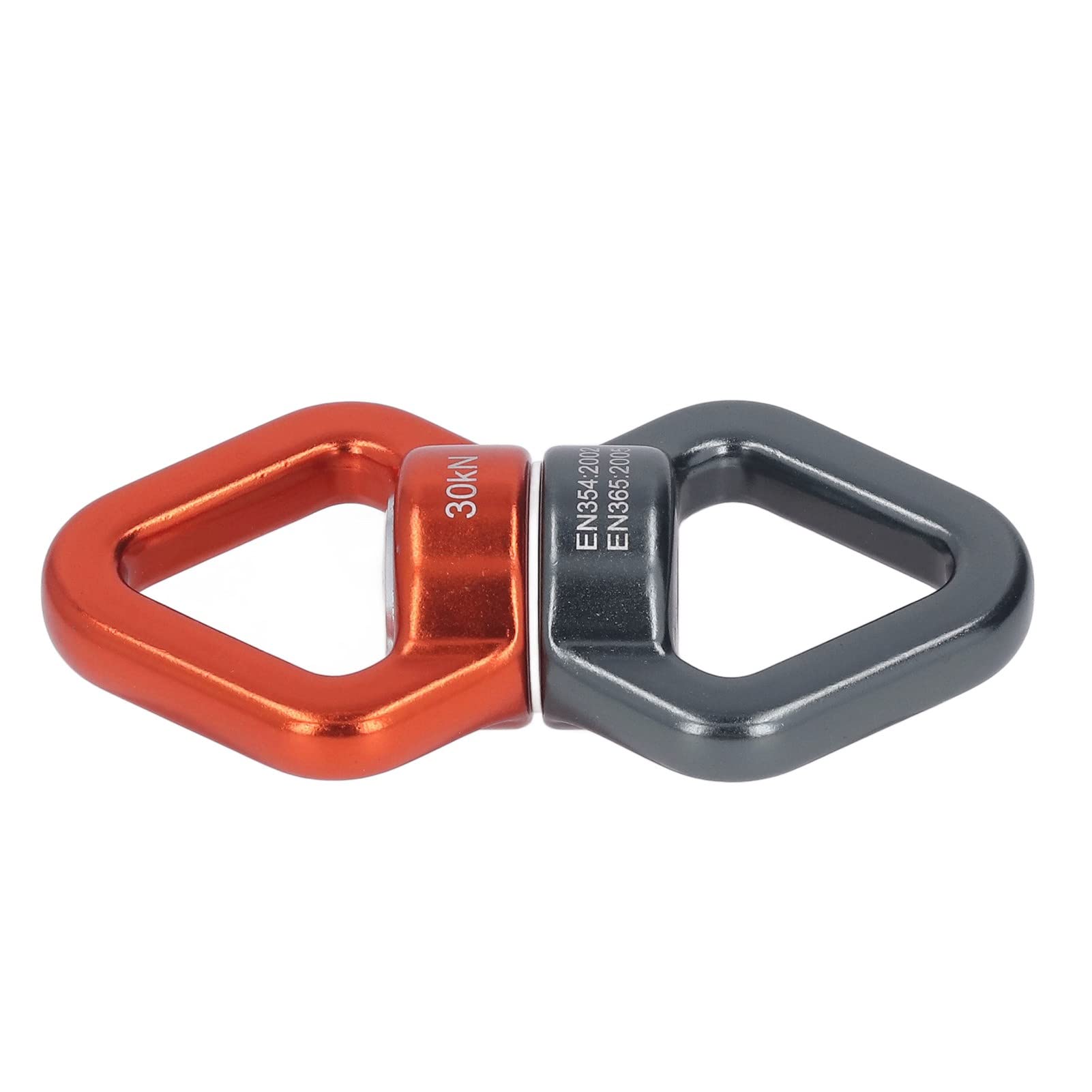 Device Hanging Accessory, 30KN Pull Force Swing Rotator for Hanging Hammock (Orange and Grey)