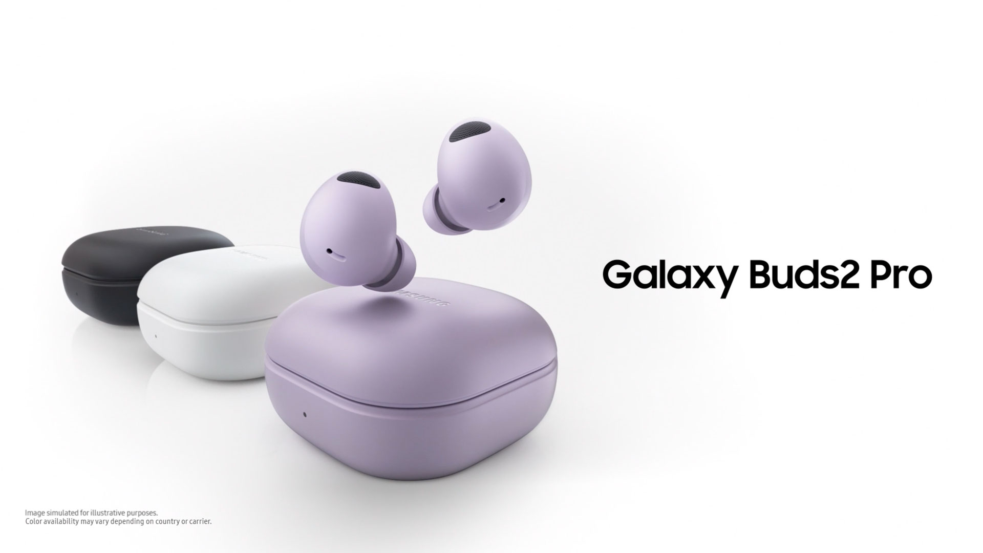 Samsung Galaxy Buds2 Pro, with Innovative AI Features, Bluetooth