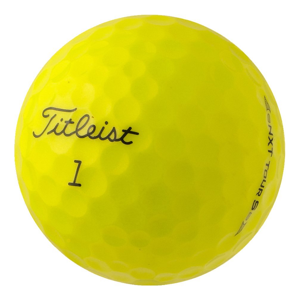 TITLEIST Nxt Tour S 2017 Yellow Golf Balls - Pearl/AAA - 12 Lake Balls