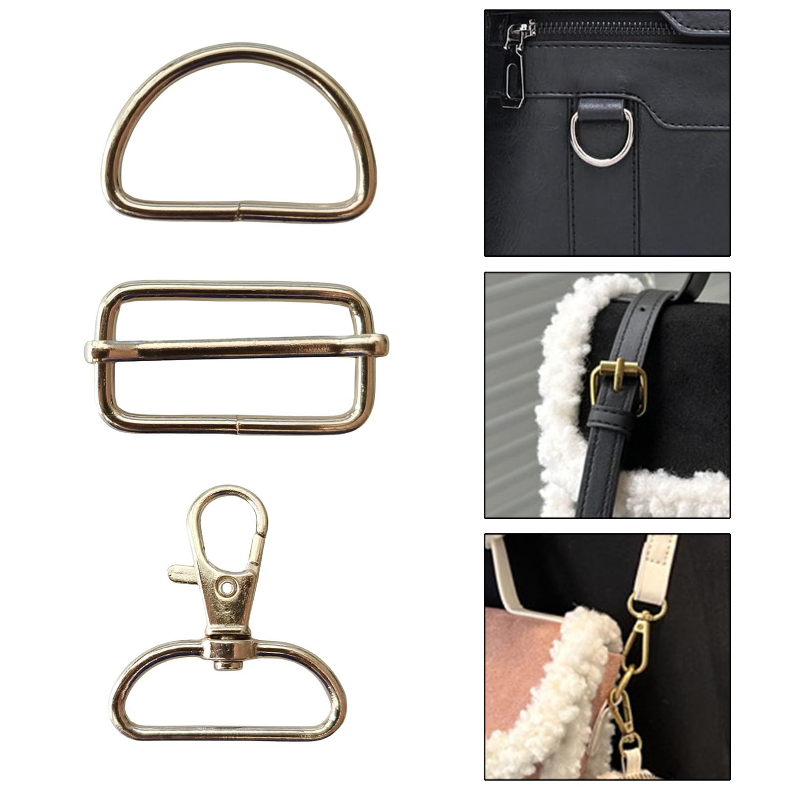 32 Moschettoni In Alluminio + 32 Anelli - 8 ColorI, Per Escursionismo, Campeggio E Artigianato - Foto 6