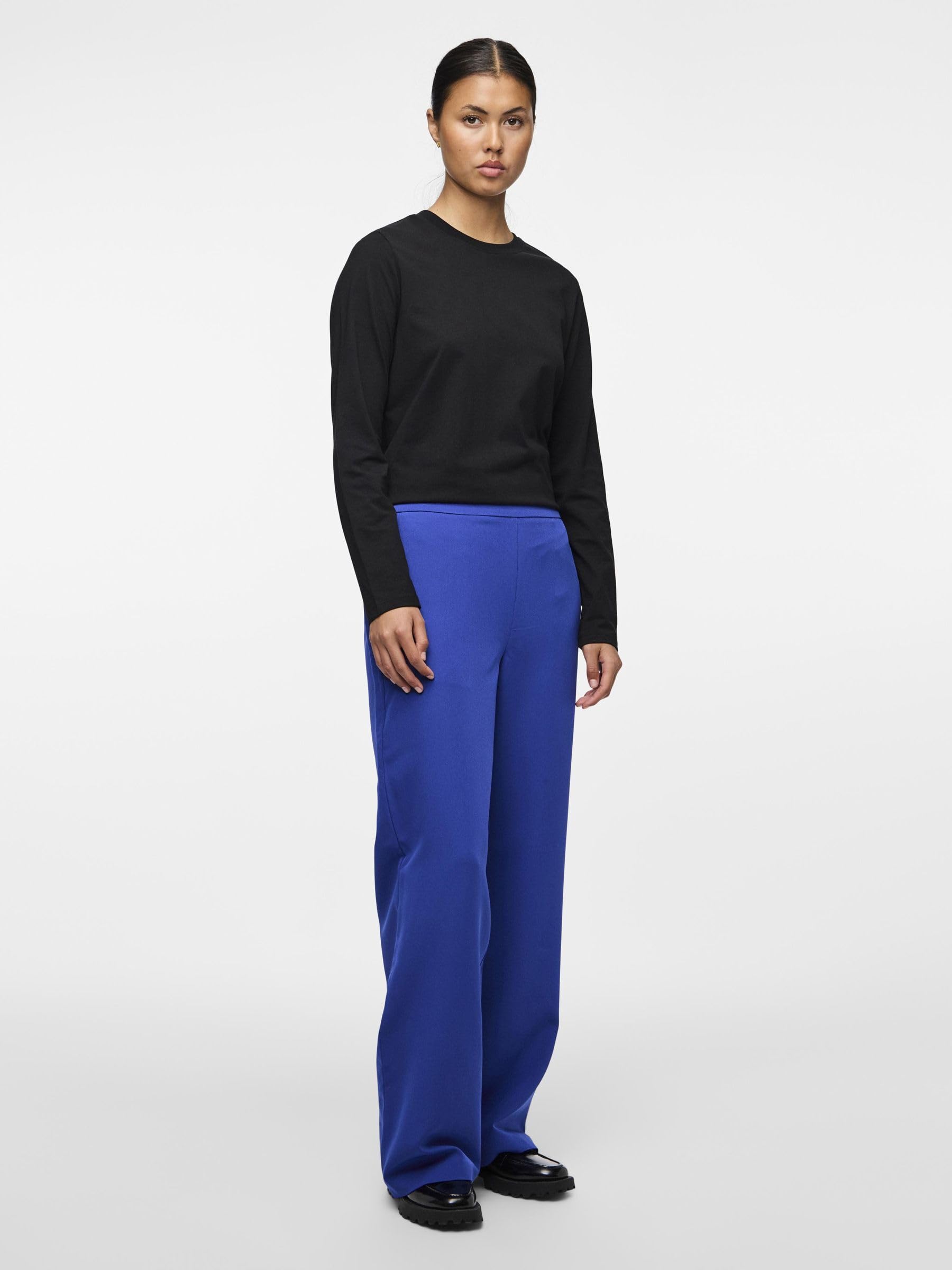 PIECES Female Hose mit weitem Bein PCBOZZY HW
