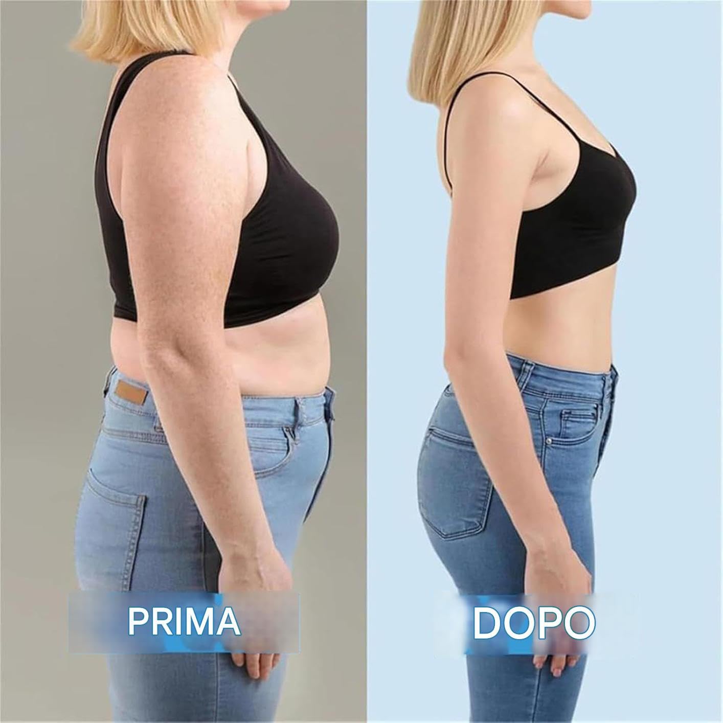 Fascia Dimagrante Addominale Fascia Rassodante con Luce Rossa | Cintura Brucia Grassi Adatto A Donne Uomini Mogli Madri Casa Ufficio Palestra Ballerini Yoga Pilates