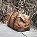 Polare 23” Waterproof Travel Duffel Bag Waxed Canvas Cowhide Leather Trim Luggage for Gym 55L Weekender Overnight Carry on Bag (Brown-23
