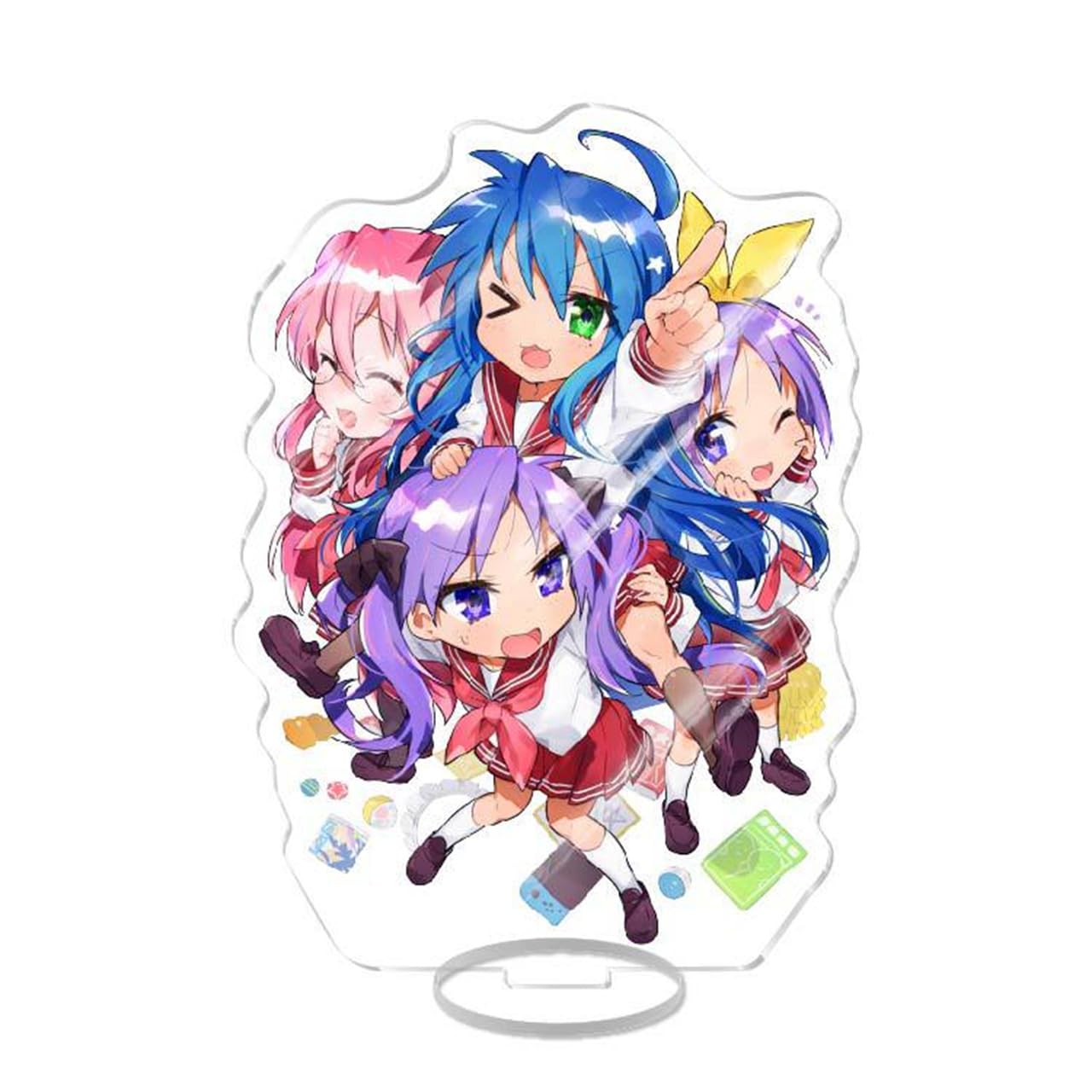 Amazon.co.jp: らき☆すた 泉こなた 柊つかさ 柊かがみ 高良みゆき