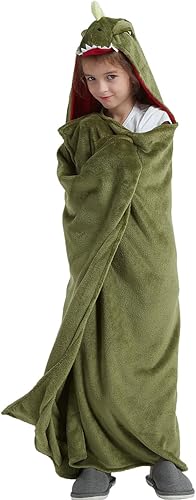 Miniatura 5 de Manta con capucha para niños, manta con capucha de animales, regalo para niños