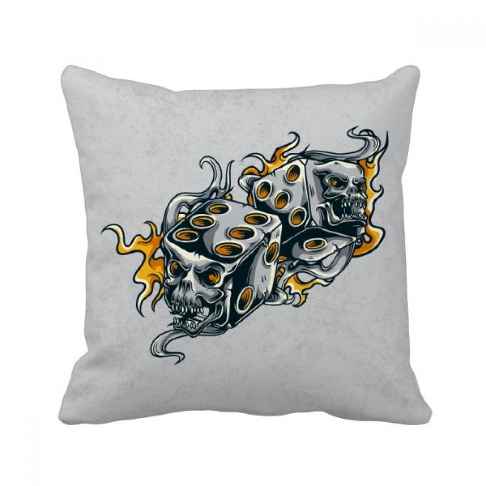 Coussin oreiller de insert cover casino multicolore 40x40cm salon