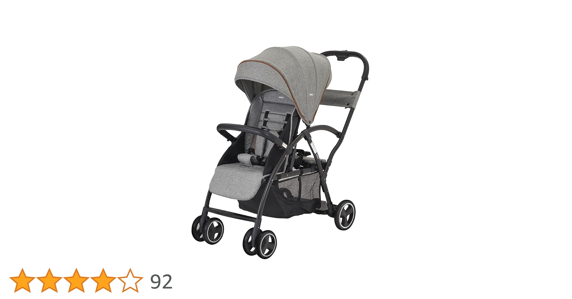 Amazon.co.jp: Katoji Stroller 2-Seater Next Gray 41447 : Baby
