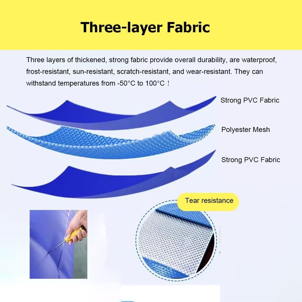 Collapsible Emergency Water Storage Soft Bag, 126-1032.9 Gal Large Capacity Round Water Bladder Containers Barrel for Fish Breeding(Green,0.7x0.5x0.4m/100L/26.4gal)