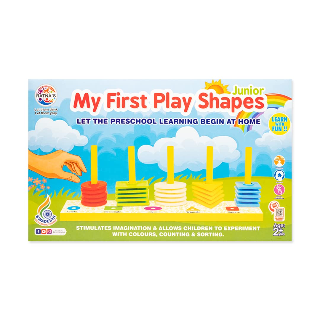 Ratnas Educational My First Play Shapes 2 in 1 (B076GK48ZG) Amazon Price History, Amazon Price Tracker