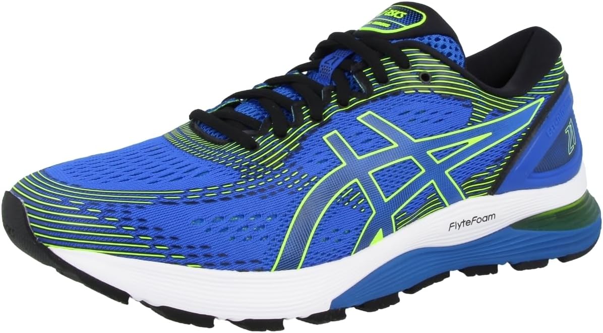 ASICS Men's Running Shoes, Blue Illusion Blue Black 400, US:6.5