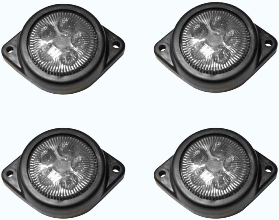 Lumière LED rouge 24V étanche - Pack 4 | APSMOTIV