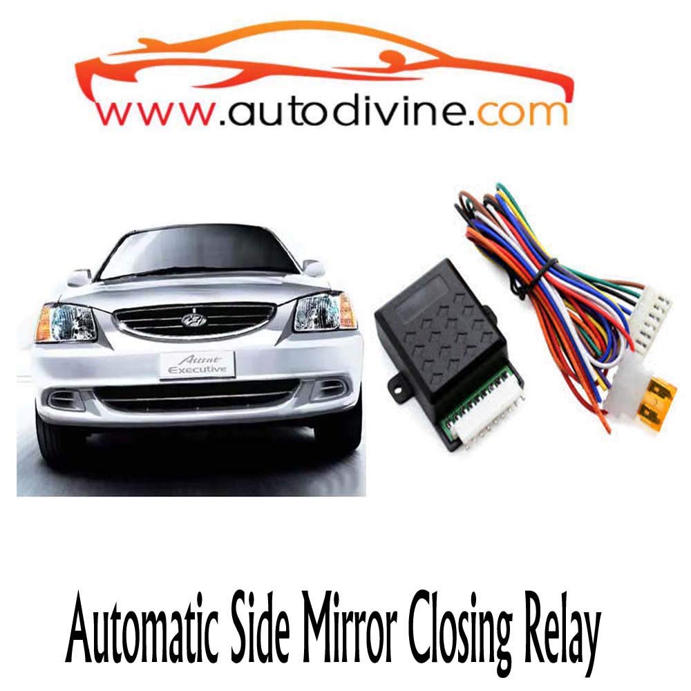 Autodivine Automatic Side Mirror Folding RELAY For Hyundai Accent