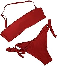 DEMONA Intimo Costume CD da Bagno Mare Piscina Donna Ragazza Fascia Bikini Brasiliana Spallina Removibile Estate Offerta Vari Colori