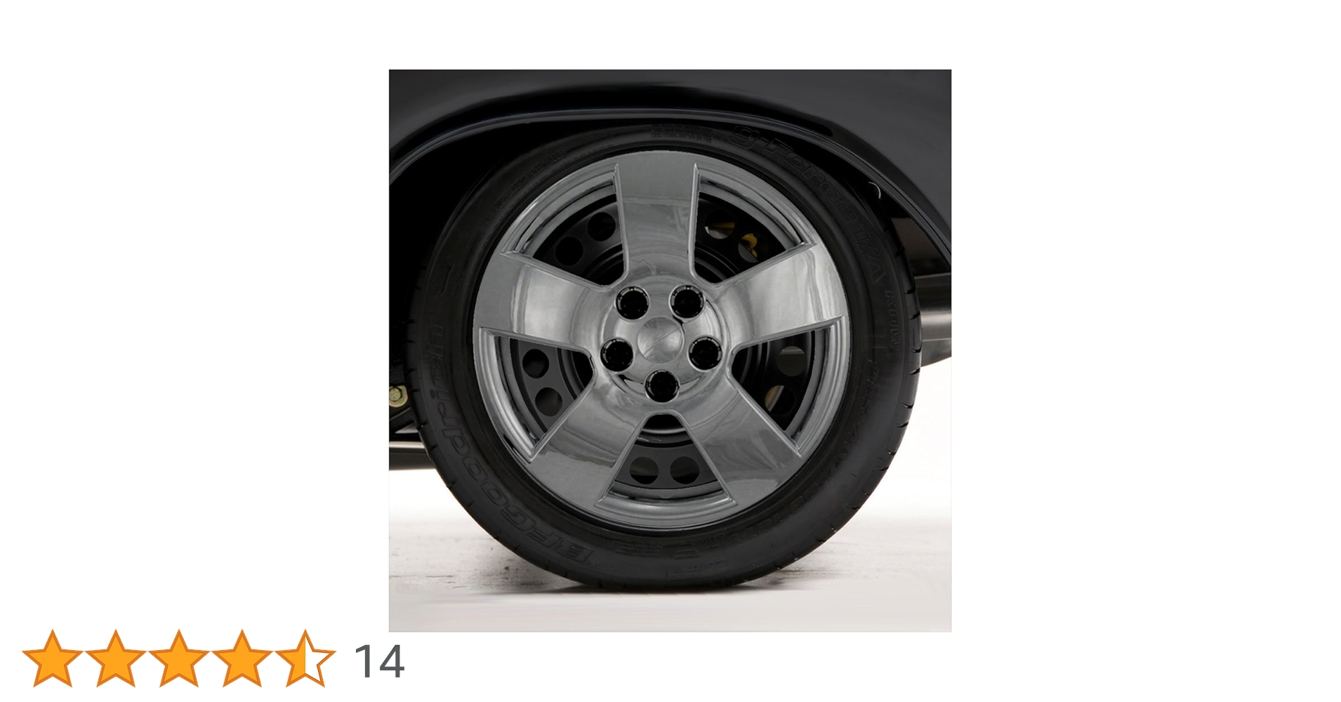 Amazon.co.jp: アップグレード 自動車用 16インチ シルバー ABS