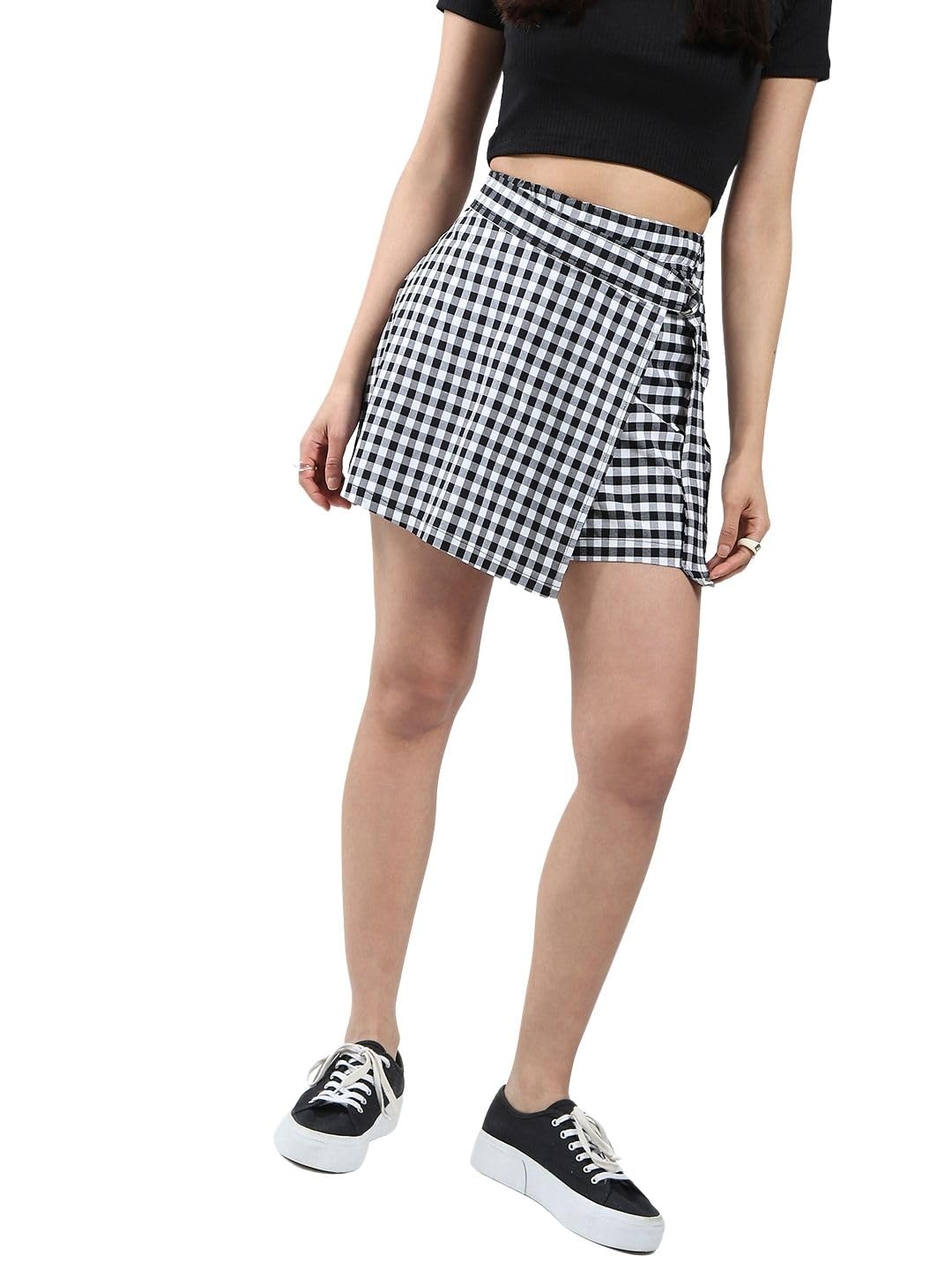 sera Rayon Lycra Mini Skort-picture-6