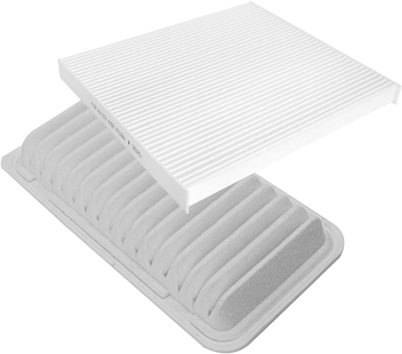 2Pcs Engine & Cabin Air Filters, Fit for 2003 2004 2005 2006 2007 2008 Toyota Corolla Matrix, CA9482, CF10133