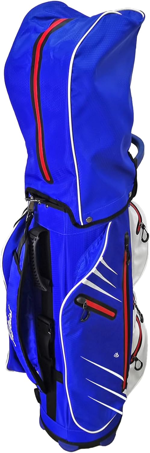 FixtureDisplays® Golf Cart Bag 14 Way Organizer Divider Top with Dust Cover and Cooler Pouch 15750-NPF