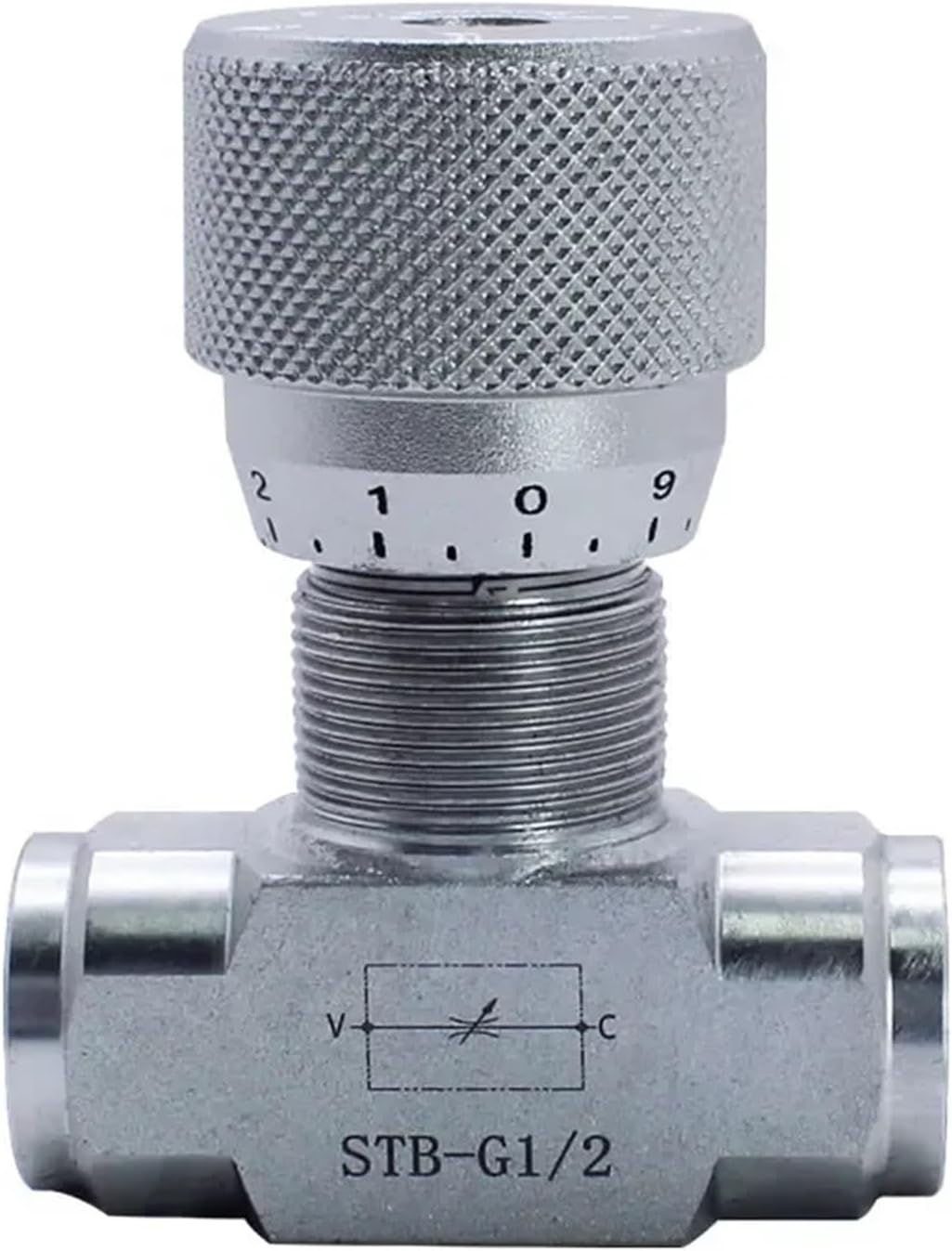 STB-G1/2 Cylinder Speed Control Valve, Flow Control Valve Hydraulic Throttle Valve STU-G1/4 STB-G3/8 STB-G1/4(STB G1-2)