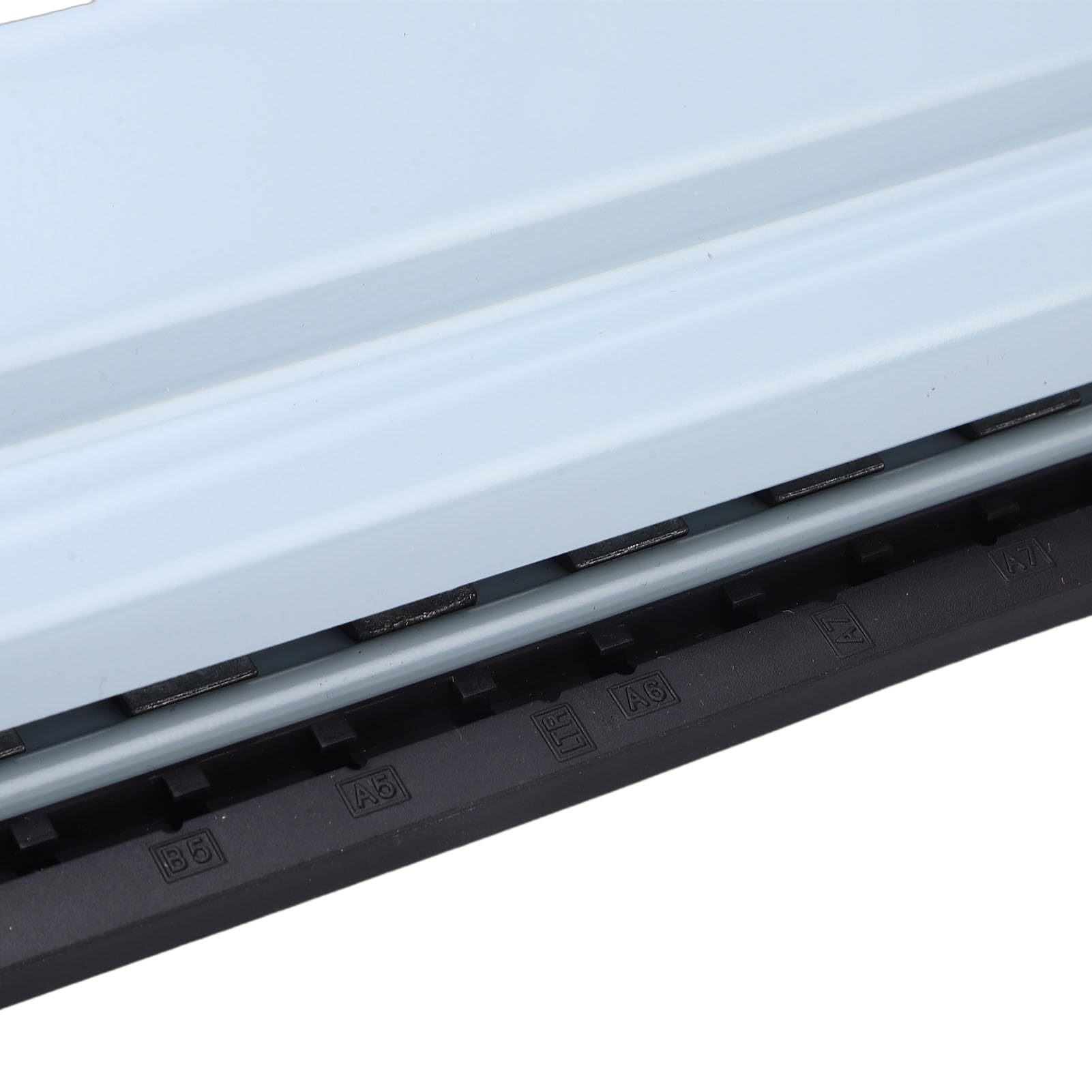 SIXRUN Perforadora de Setas Perforadora de Plástico y Metal para Papel A4 A5 B5 A7 Posicionamiento Preciso Ergonómico para Usuarios de Cuadernos de Hojas Sueltas