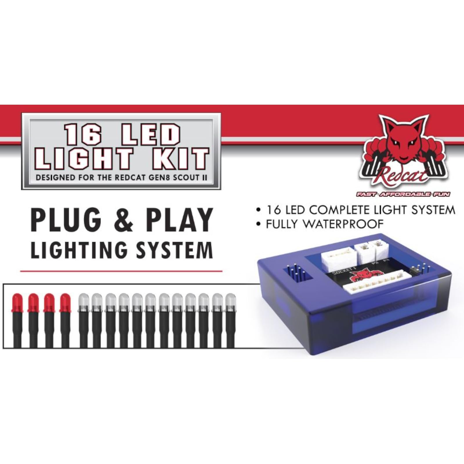 Redcat Racing 11650 Gen8 Led Light Kit For A 70 Nova Redcat Racing - Foto 4