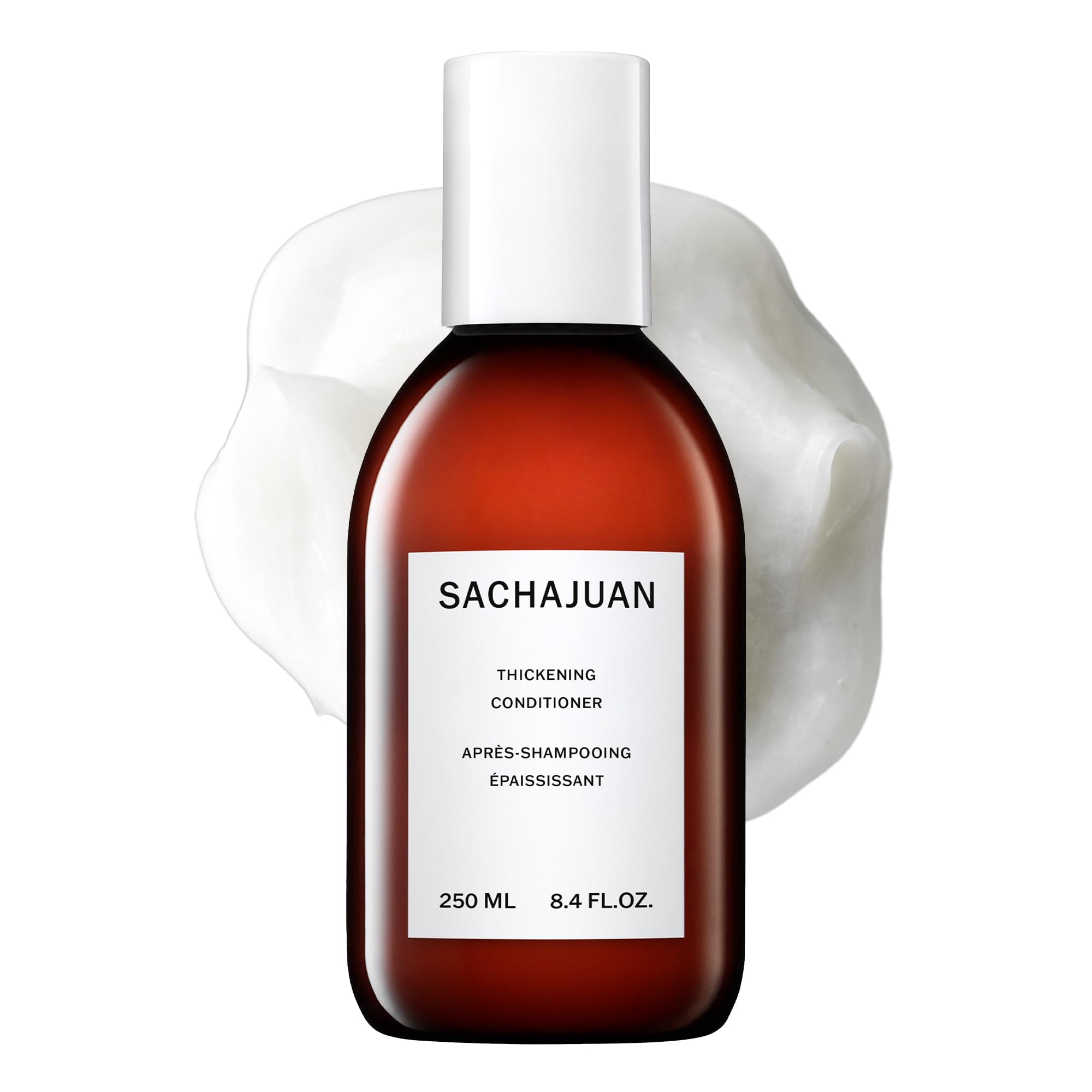 SACHAJUAN Thickening Hair Conditioner 250 ml, Nourishes, Volumizing, Heat & UV Protectant. Shine & Smooth Volume Made From Paraben Free Formula With Ocean Silk Technology.