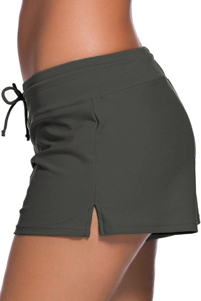 レディースSwim Board Shorts Cokar内部裏地快適なビーチサーフタンキニボトムプラスサイズ水着 US サイズ: 3