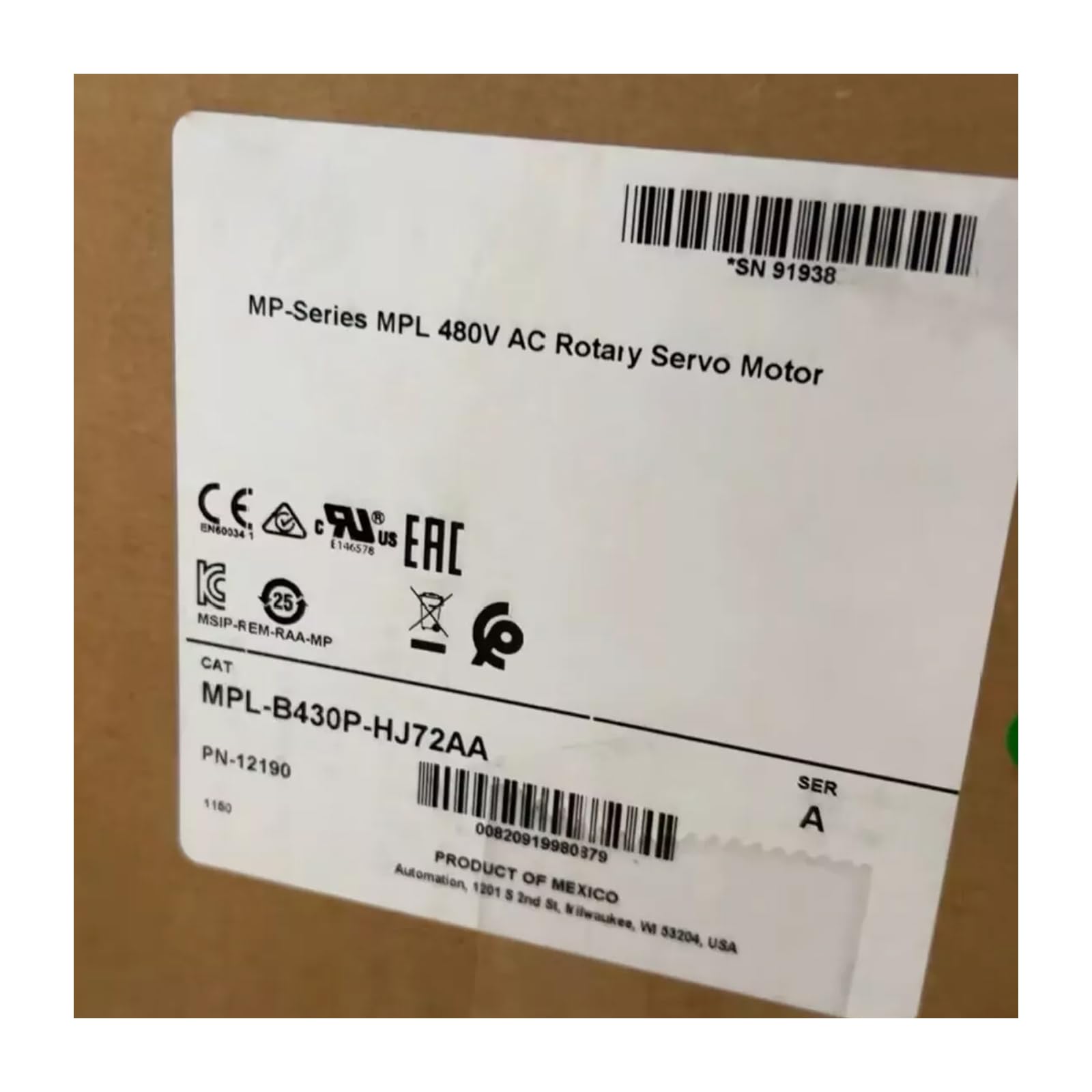 MPL-B430P-HJ72AA MPLB430PHJ72AA New in Box Expedited