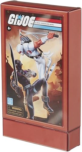Miniatura 2 de G. I. Joe Retro Collection Snake Eyes and Storm Shadow - Figura de acción exclusiva de 3.75 pulgadas, paquete de 2, multicolor, F49285S0