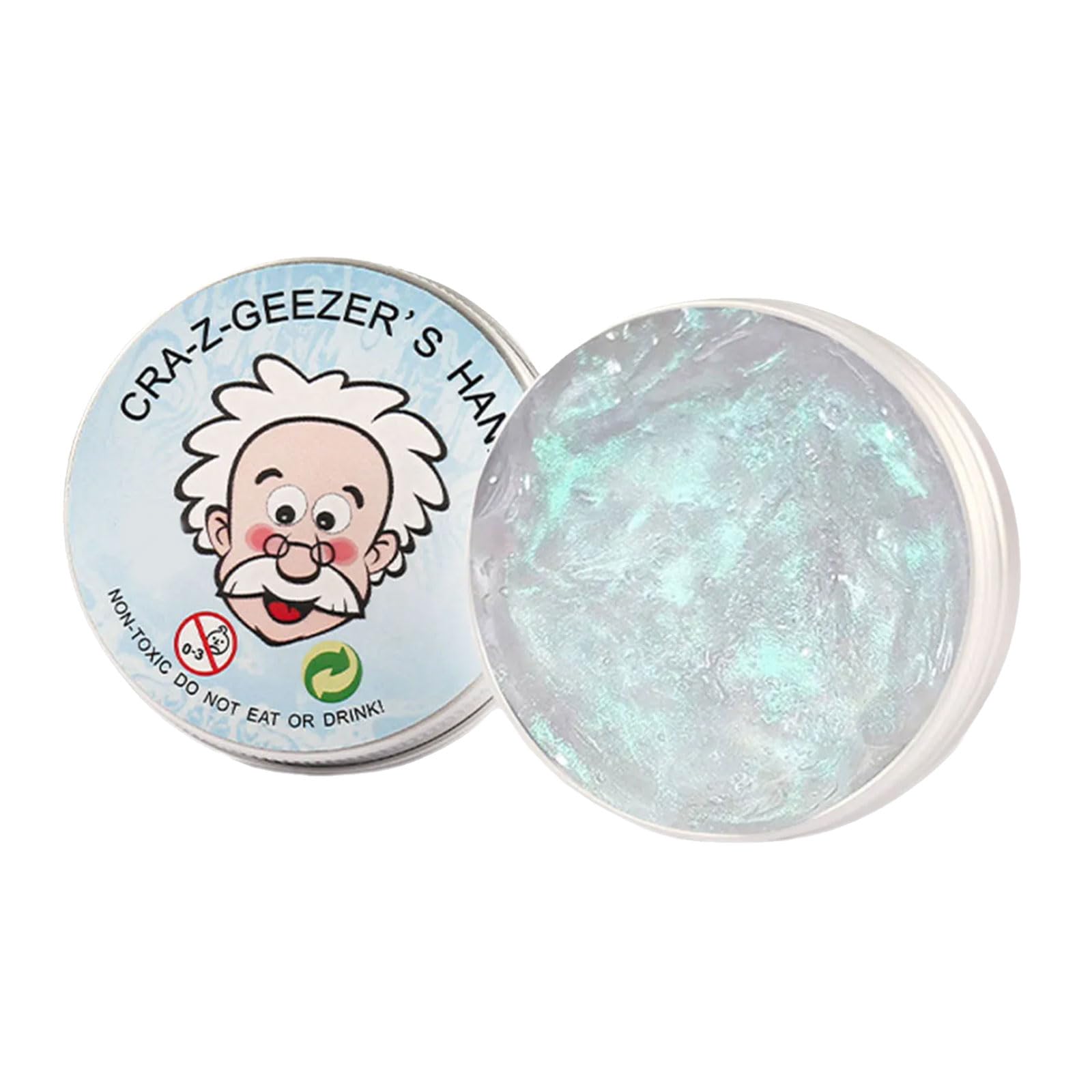 Glossies Clear Liquid Jumping Putty Unique Texture Sensory Toy Colorful Toy for Hand Exercise & Nervous Relief Gift Kids Safe Soft