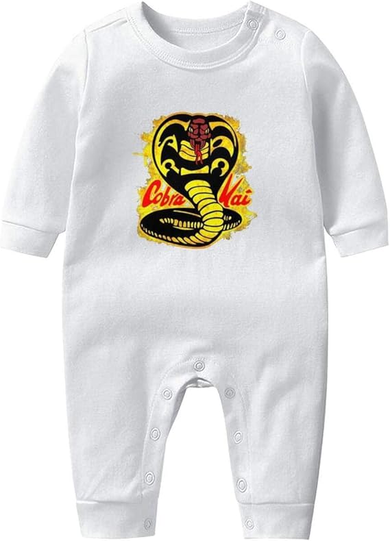 CobraKaiPaintSplatterLogo Bodysuits Baby Boys Girls