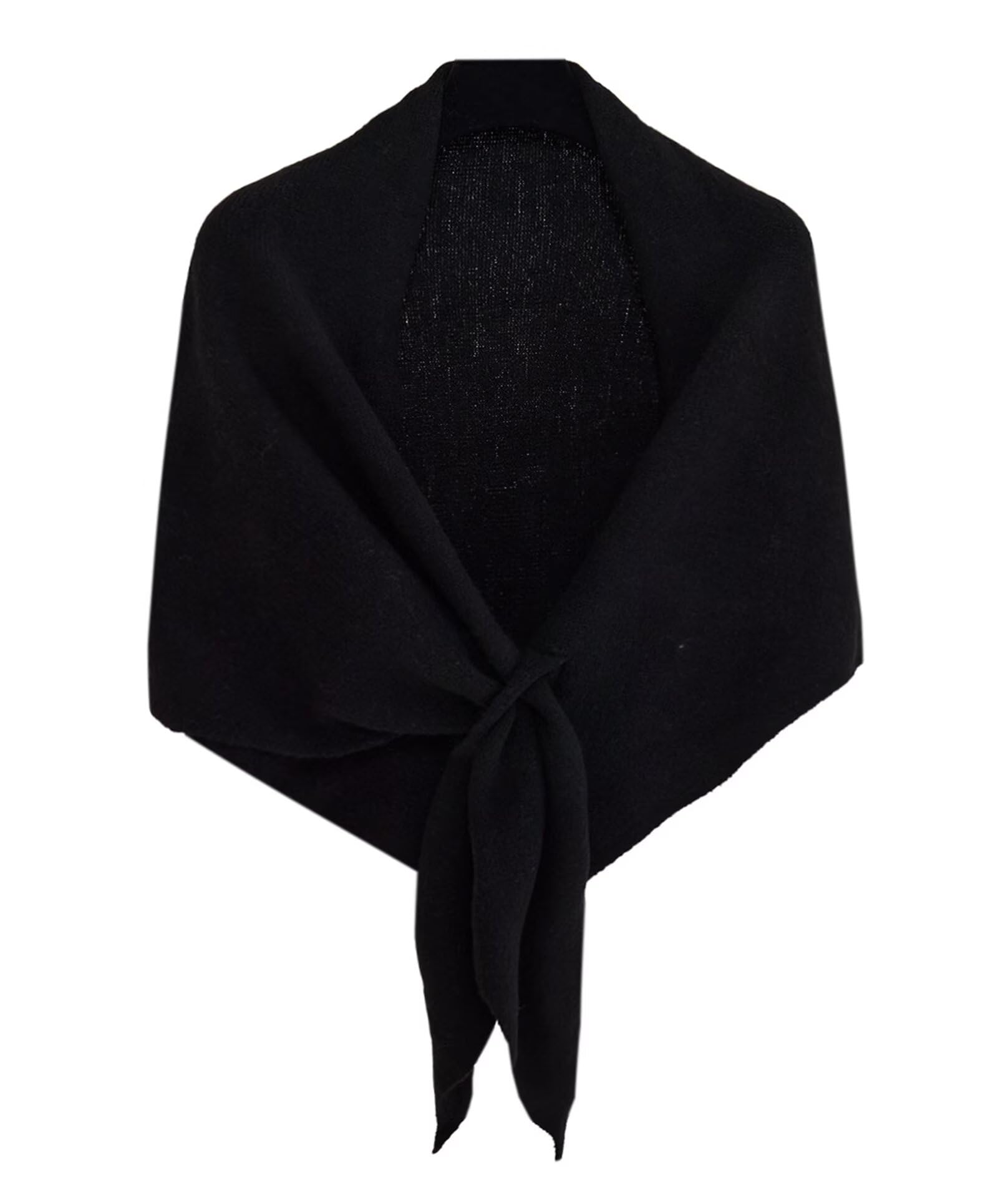 Pashmina Shawl Wraps Wool Cashmere Knitted Cape Shoulder Top Sweater for Women Evening Wedding Gifts